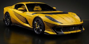 تحولت لـ “سيارة الرسم”.. فيراري تقدم  812  Competizione   