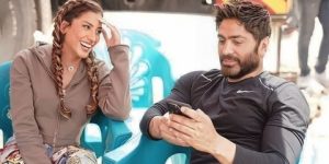 توتر علاقة دينا الشربيني وتامر حسني