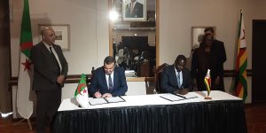 التوقيع على مذكرة تفاهم بين الجزائر وزيمبابوي لتطوير التعاون الثنائي في مجال الطاقة