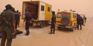 برج باجي مختار.. 4 وفيات و9 جرحى في حادث مرور بطريق تانزروفت