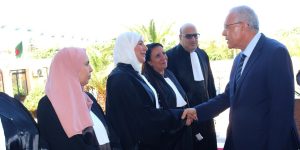 وزير العدل يشرف على تنصيب الرئيسة والنائب العام الجديدين لمجلس قضاء الجزائر