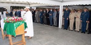 تشييع جثمان المرحوم العميد رشيد حراث بمقبرة العالية