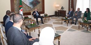 رئيس الجمهورية يستقبل رئيس المجلس الأعلى للشباب وأعضاء مكتبه