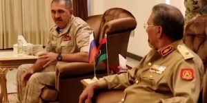 وفد عسكري روسي في ليبيا