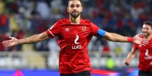 قبل مواجهة اتحاد العاصمة في كأس السوبر الإفريقي.. الأهلي يفتقد خدمات مدافعه الدولي عمرو السولية