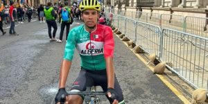 حمزة عماري يحتل المركز 31 من أصل 177 دراجا