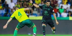 محرز يقود الأهلي السعودي للفوز الثاني على التوالي