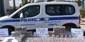 أم البواقي.. حجز أزيد من 13 ألف كبسولة من المؤثرات العقلية والمخدرات الصلبة