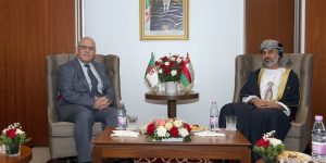 شرفة يستقبل رئيس مجلس الشورى لسلطنة عُمان