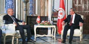 وزير التجارة وترقية الصادرات السيد الطيب زيتوني يُستقبل من طرف رئيس الحكومة التونسي