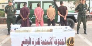 تفكيك شبكة إجرامية مختصة في التنقيب والحيازة غير القانونية لمادة الذهب بتڤرت