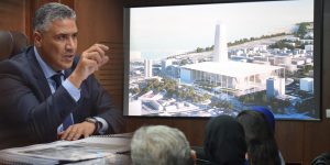 بلعريبي يترأس اجتماعا تقنيا لمشروع انجاز مدينة برلمانية