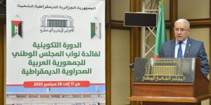 بوغالي يجدد تضامن الجزائرمع الشعب الصحراوي