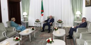 رئيس الجمهورية يستقبل سفيرة الولايات المتحدة الأمريكية بالجزائر 