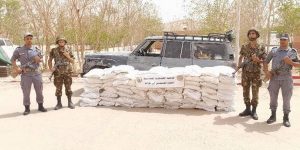 تمنراست: حجز كمية معتبرة من المواد الغذائية الموجهة للتهريب بإن قزام