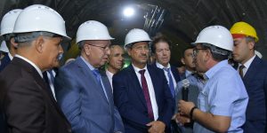 لخضر رخروخ: استلام الأنبوب الأيسر لنفق جبل الوحش “خلال الثلاثي الأول من السنة المقبلة