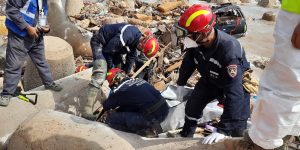 إنتشال 137 جثة من طرف فرق الحماية المدنية الجزائرية بمدينة درنة الليبية