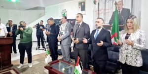 الطلبة والكفاءات والنخب الجزائرية تنظم وقفة تضامنية مع الشعب الفلسطيني