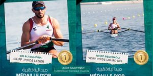 من البطولة الإفريقية للتجديف.. نهاد بن شاذلي وسفيان بودينة في الدور نصف النهائي