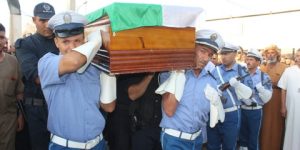 جثمان شهيد الواجب الوطني يوارى الثرى بالدبيلة ولاية الوادي