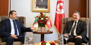 عرقاب يتحادث مع رئيس مجلس نواب الشعب التونسي حول تعزيز العلاقات الثنائية