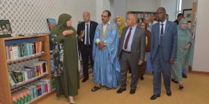 وفد من المجلس الوطني الصحراوي في زيارة إلى المحكمة الدستورية