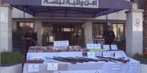 شرطة تبسة تطيح بشبكة إجرامية وتسترجع 09 أسلحة نارية وأزيد من 128 ألف قرص من المؤثرات العقلية