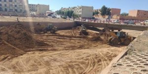 البيض.. تنقية واسعة لوادي الدفة للوقاية من خطر الفيضانات