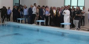 بشار.. تدشين مركب رياضي هبة من العربية السعودية