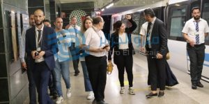 وفد روسي يقوم بزيارة مقر شركة مترو الجزائر