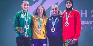 لويزة أبوريش تحرز ذهبية الألعاب العالمية للكاراتي دو