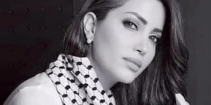 بالشال الفلسطيني.. نسرين طافش توجه رسالة قاسية للكيان الصهيوني
