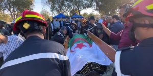 جثمان المجاهد بورقبة حسان يوارى الثرى بمقبرة عين البيضاء بوهران