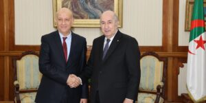 رئيس الجمهورية يستقبل الأمين العام الجديد لحزب جبهة التحرير الوطني