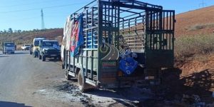 وهران: وفاة خمسة أشخاص وإصابة أربعة آخرين إثر احتراق شاحنة