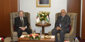 وزير التربية يستقبل من طرف رئيس المجلس الوطني الصحراوي