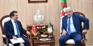بوغالي يستقبل سفير جمهورية تركيا لدى الجزائر