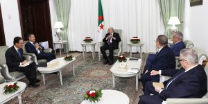 الرئيس تبون يستقبل وزير الداخلية الفرنسي