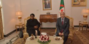 بلحاج يستقبل رئيسة المحكمة الإفريقية لحقوق الإنسان والشعوب