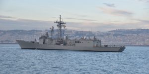 توقف فرقاطة إسبانية تابعة لمنظمة حلف شمال الأطلسي بميناء الجزائر