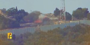 المقاومة الإسلامية في لبنان تستهدف ثكنة “برانيت” بصاروخي بركان