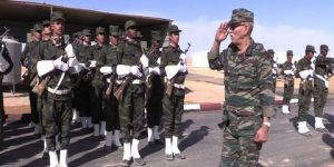 ” رئيس الجمهورية الصحراوية” يدشن القاعدة العسكرية ” 13 نوفمبر “