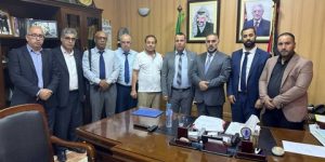 وفد منتدى النخبة والكفاءات الوطنية يزور سفارة دولة فلسطين بالجزائر