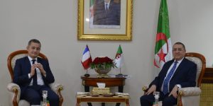 مراد يستقبل وزير الداخلية الفرنسي