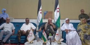 الرئيس الصحراوي يستقبل الوفود الأجنبية المشاركة في  ” أرت تيفاريتي “