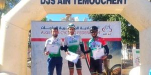 منصوري يتوج بلقب الجائزة الوطنية الكبرى للدراجات