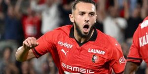 بعد تألقه في لقاء ناديه ضد ريمس.. حساب الليغ 1 يتغنى بالدولي الجزائري أمين غويري