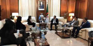 وزير الطاقة والمناجم يستقبل المستشارة الخاصة للأمين العام للأمم المتحدة لشؤون افريقيا