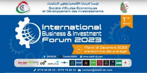 بمشاركة أكثر من 150 متعامل اقتصادي.. الجزائر تحتضن منتدى دولي للأعمال والاستثمار الثلاثاء المقبل
