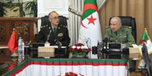 الفريق أول شنقريحة يستقبل اللواء فان جيانجون والرئيس المدير العام لشركة “كاتيك”